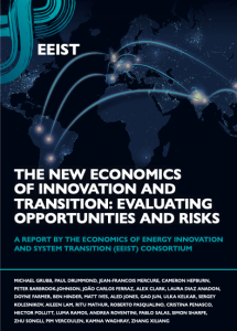 The New Economics of Innovation and Transition: Evaluating Opportunities and Risks