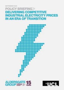 Delivering competitive industrial electricity prices in an era of transition 